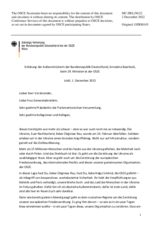 Statement by H.E. Annalena Baerbock, Federal Minister for Foreign Affairs