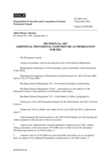 Permanent Council Decision No. 1455