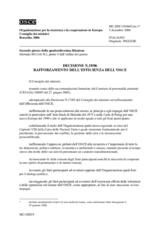 Decisione No. 19/06 sul rafforzamento dell’efficienza dell' OSCE
