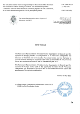 Response by the Delegation of Belgium to the Questionnaire on Anti-Personnel Mines and Explosive Remnants of War