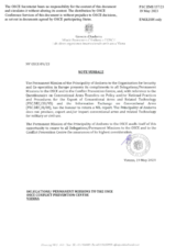 Information Exchange by the Delegation of Andorra on Conventional Arms Transfer