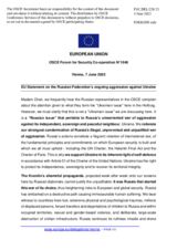 Statement by the Swedish EU Presidency on the Russian war of aggression against Ukraine