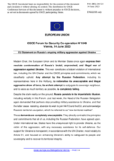 Statement by the Delegation of the Swedish EU Presidency on the Russian war of aggression against Ukraine