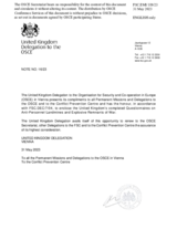 Response by the Delegation of the United Kingdom to the Questionnaire on Anti-Personnel Mines and Explosive Remnants of War Response by the Delegation of the United Kingdom to the Questionnaire on Anti-Personnel Mines and Explosive Remnants of War