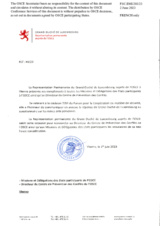 Response by the Delegation of Luxembourg to the Questionnaire on Anti-Personnel Mines and Explosive Remnants of War Response by the Delegation of Luxembourg to the Questionnaire on Anti-Personnel Mines and Explosive Remnants of War