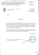 Response by the Delegation of Belgium to the Questionnaire on Participating States’ Policy and/or National Practices and Procedures for the Export of Conventional Arms and Related Technology