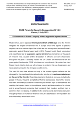 Statement by the Spanish EU Presidency on the Russian war of aggression against Ukraine