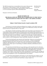 Statement by the Delegation of the Russian Federation on the United Nations Security Council resolution 1540