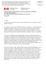 Statement by the Delegation of Canada, also on behalf of Iceland, Liechtenstein, Norway, Switzerland and the United Kingdom, on the World Refugee Day, observed on 20 June 2023