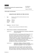 Journal of the 1434th Plenary Meeting of the Permanent Council