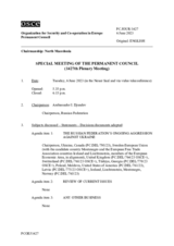Journal of the 1427th Special Plenary Meeting of the Permanent Council