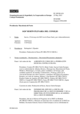 Diario de la 1424ª Sesión plenaria del Consejo Permanente 