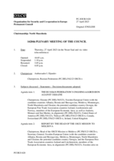 Journal of the 1420th Plenary Meeting of the Permanent Council