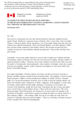 Statement by the Delegation of Canada on the Russian Federation’s ongoing aggression against Ukraine