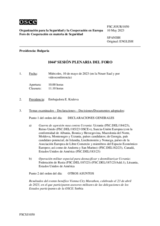 Diario de la 1044ª Sesión plenaria del Foro de Cooperación en materia de Seguridad