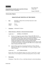 Journal of the 1044th Plenary Meeting of the Forum for Security Co-operation