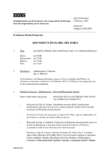 Giornale della 1035a Seduta plenaria del Foro di cooperazione per la sicurezza