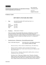 Giornale della 1055a Seduta plenaria del Foro di cooperazione per la sicurezza