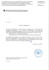 Response by the Delegation of Slovenia to the Questionnaire on Participating States’ Policy and/or National Practices and Procedures for the Export of Conventional Arms and Related Technology Response by the Delegation of Slovenia to the Questionnaire on Participating States’ Policy and/or National Practices and Procedures for the Export of Conventional Arms and Related Technology