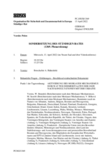 Journal der 1369. Sondersitzung des Ständigen Rates