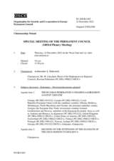 Journal of the 1403rd Special Plenary Meeting of the Permanent Council