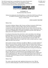 Statement by the Delegation of Norway, also on behalf of Albania, Belgium, Italy and Poland, on the International Day of the Girl Child, observed on 11 October 2023