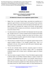Statement by the Spanish EU Presidency on the Russian war of aggression against Ukraine