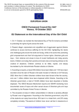Statement by the Spanish EU Presidency on the International Day of the Girl Child, observed on 11 October 2023