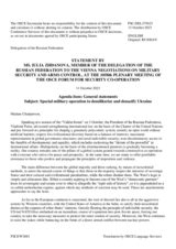 Statement by the Delegation of the Russian Federation on the special military operation to denazify and demilitarize Ukraine