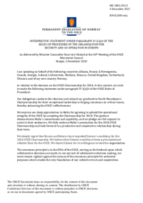 Joint Interpretative Statement