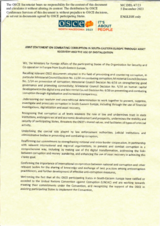 Joint Statement on combating corruption in SEE