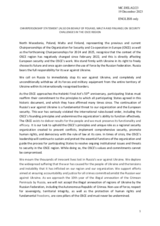 Quadriga Statement on Security Challenges in the OSCE Region