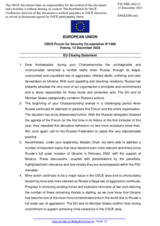 Closing statement by the Spanish EU Presidency