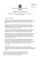 Statement by the Delegation of Norway on the Sami People’s Day, celebrated on 6 February 2024