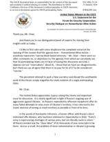 Statement by the Delegation of the United States of America on Humanitarian Mine Action – Victim Assistance