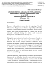 Statement by the Delegation of Japan on the Russian Federation’s ongoing aggression against Ukraine