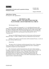 Permanent Council Decision No. 1480