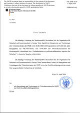 Response by the Delegation of Germany to the Questionnaire on the Code of Conduct on Politico-Military Aspects of Security