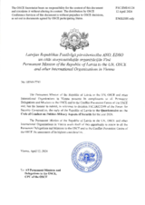 Response by the Delegation of Latvia to the Questionnaire on the Code of Conduct on Politico-Military Aspects of Security Response by the Delegation of Latvia to the Questionnaire on the Code of Conduct on Politico-Military Aspects of Security