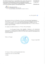 Response by the Delegation of Lithuania to the Questionnaire on the Code of Conduct on Politico-Military Aspects of Security Response by the Delegation of Lithuania to the Questionnaire on the Code of Conduct on Politico-Military Aspects of Security