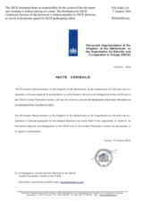 Information Exchange by the Delegation of the Netherlands on Conventional Arms Transfer Information Exchange by the Delegation of the Netherlands on Conventional Arms Transfer