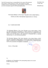 Response by the Delegation of the Czech Republic to the Questionnaire on Anti-Personnel Mines and Explosive Remnants of War Response by the Delegation of the Czech Republic to the Questionnaire on Anti-Personnel Mines and Explosive Remnants of War