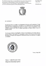 Response by the Delegation of Malta to the Questionnaire on the Code of Conduct on Politico-Military Aspects of Security Response by the Delegation of Malta to the Questionnaire on the Code of Conduct on Politico-Military Aspects of Security