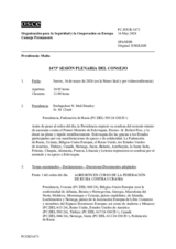 Diario de la 1473ª Sesión plenaria del Consejo Permanente