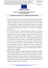 Statement by the Belgian EU Presidency on the Russian war of aggression against Ukraine