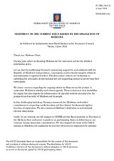 Statement by the Delegation of Norway in response to the statement delivered by the Russian Federation under agenda item 3(d) at the 1475th meeting of the Permanent Council, held on 23 May 2024