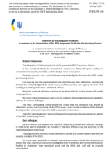 Statement by the Delegation of Ukraine in response to the presentation of the 2025 Programme Outline by the Secretary General, Ms. Helga Maria Schmid