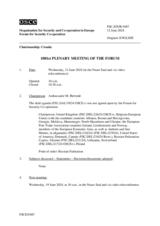 Journal of the 1081st Plenary Meeting of the Forum for Security Co-operation