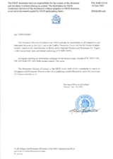 Information Exchange by the Delegation of Iceland on Conventional Arms Transfer Information Exchange by the Delegation of Iceland on Conventional Arms Transfer