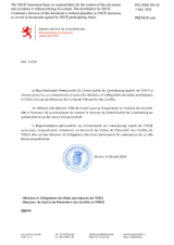 Response by the Delegation of Luxembourg to the Questionnaire on Anti-Personnel Mines and Explosive Remnants of War Response by the Delegation of Luxembourg to the Questionnaire on Anti-Personnel Mines and Explosive Remnants of War
